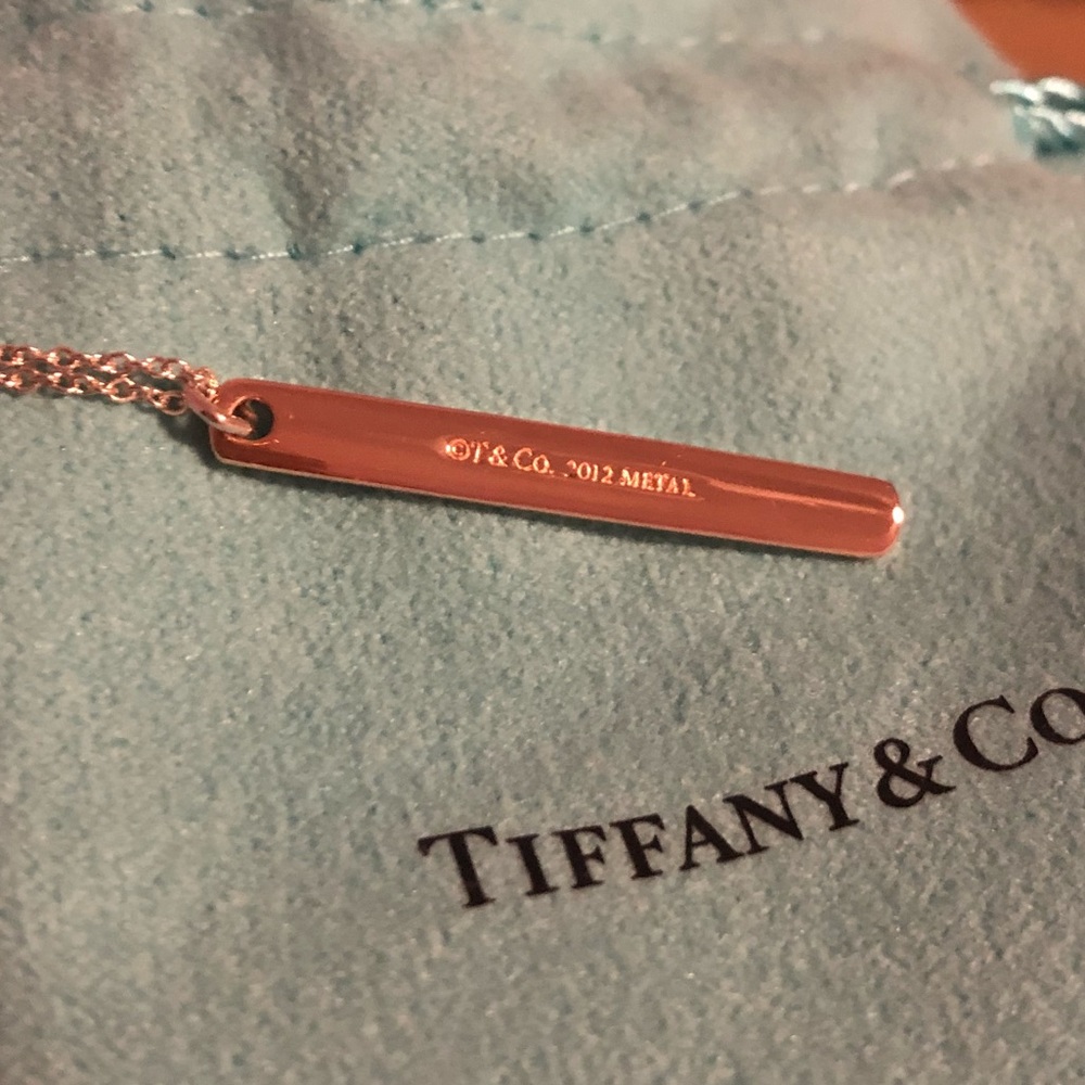 AUTHENTIC *Never Worn* Tiffany Rubedo 1837 bar - Picture 3 of 6